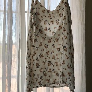 brandy floral dress